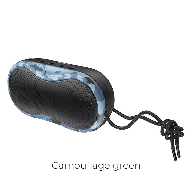 BS36 Bluetooth 5.0 portable sports Bluetooth speaker mobile phone desktop subwoofer outdoor pluggable card: Camouflage