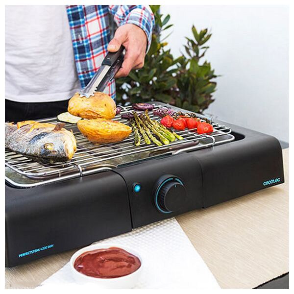 Barbacoa Eléctrica Cecotec PerfectSteak 4200 Way 2400W | plancha cocina , plancha cocina electrica , barbacoa electrica , cecotec , parrilla eléctrica , grill eléctrico , plancha asar , parrilla barbacoa