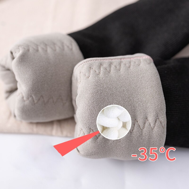 4-16Y baby girls winter Extra-thick silk dance leggings Plus velvet thickening trousers kids child High waist Keep warm pants