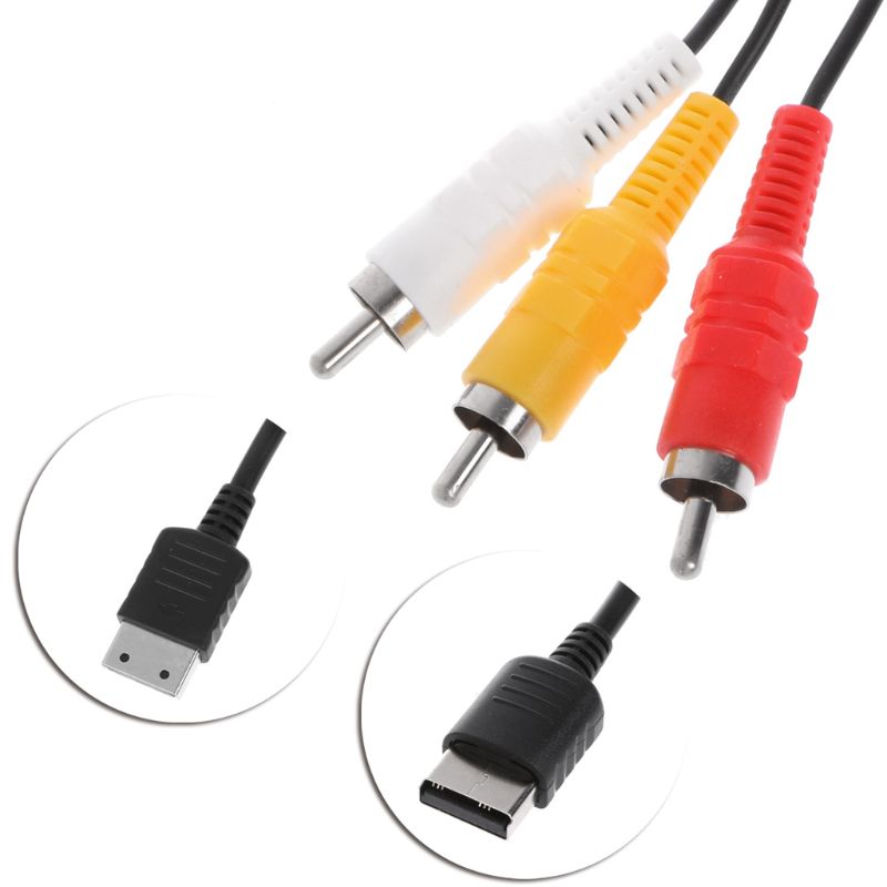 1.8M/6FT Rca Audio Video Av Stereo Composite Adapter Kabel Voor Sega Dreamcast