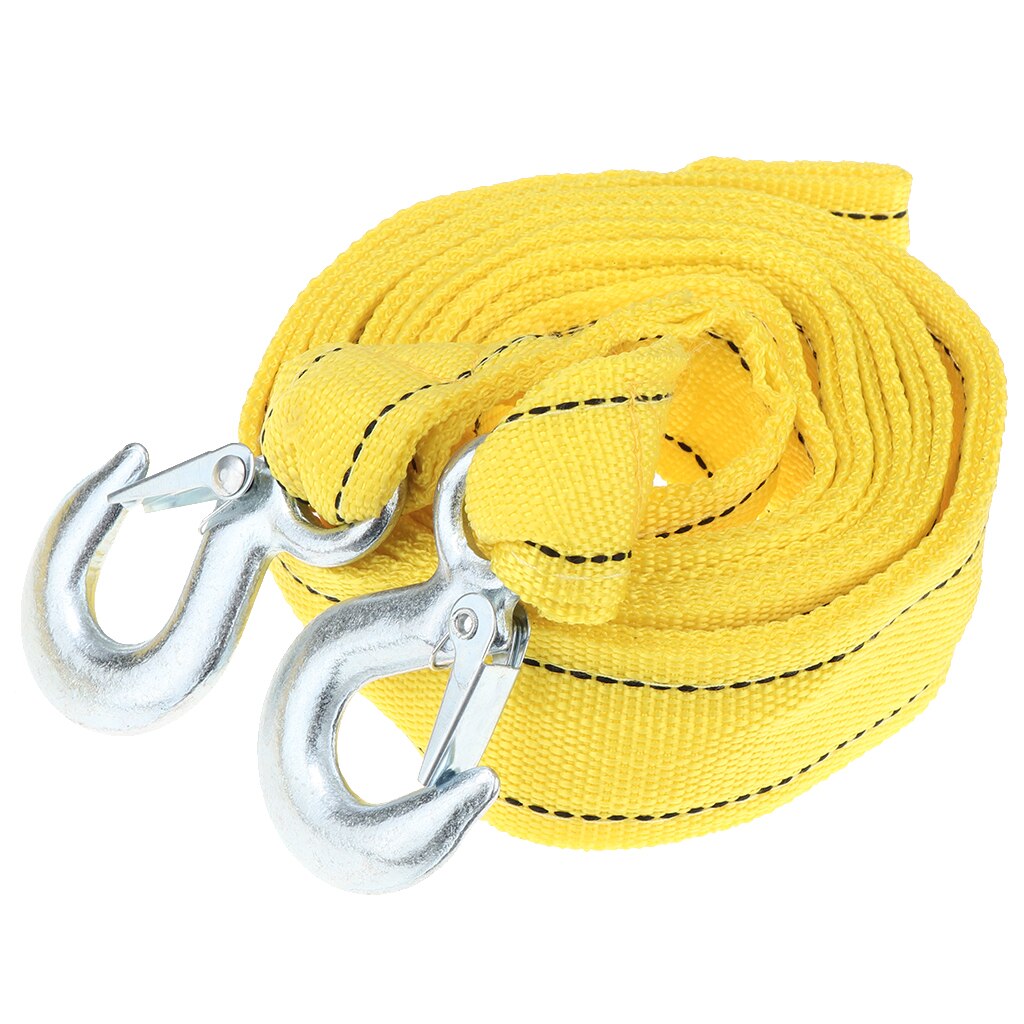 4m X 4.3cm 5 Tons Trailer Strap Double Layer Nylon Strip Color Yellow