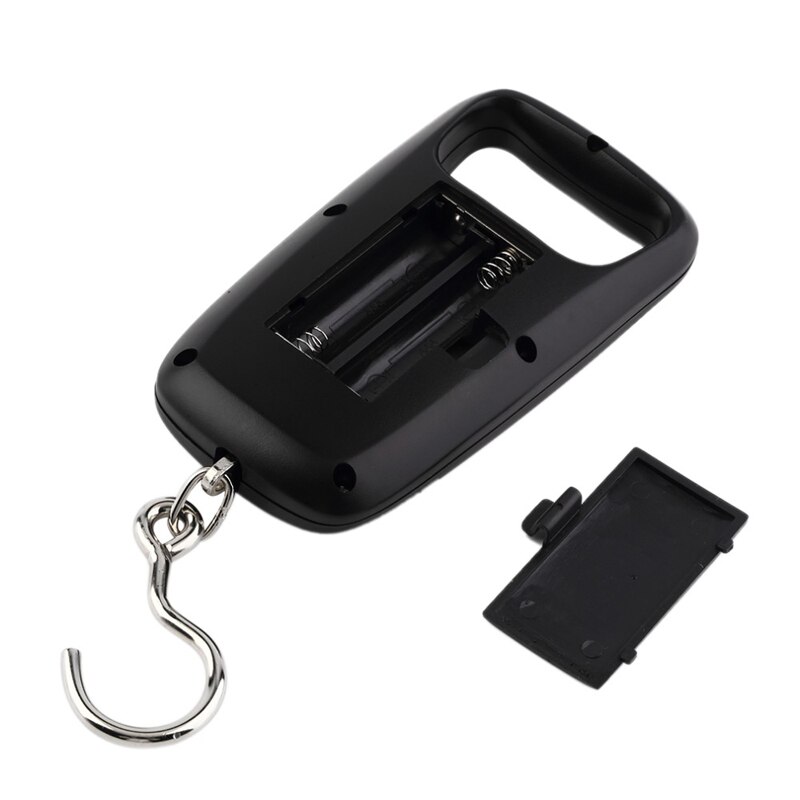 Balanza Digital con gancho LCD de 50kg de doble precisión, Mini equipaje de pesca portátil, bolsillo, balanza electrónica de mano