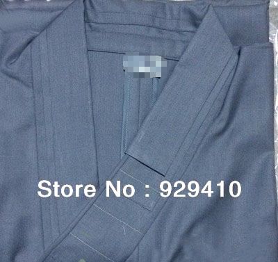 unisex thick cotton zen shaolin Buddhist Monks robe uniforms suits abbot gown laymeditation clothing gray yellow 2colors