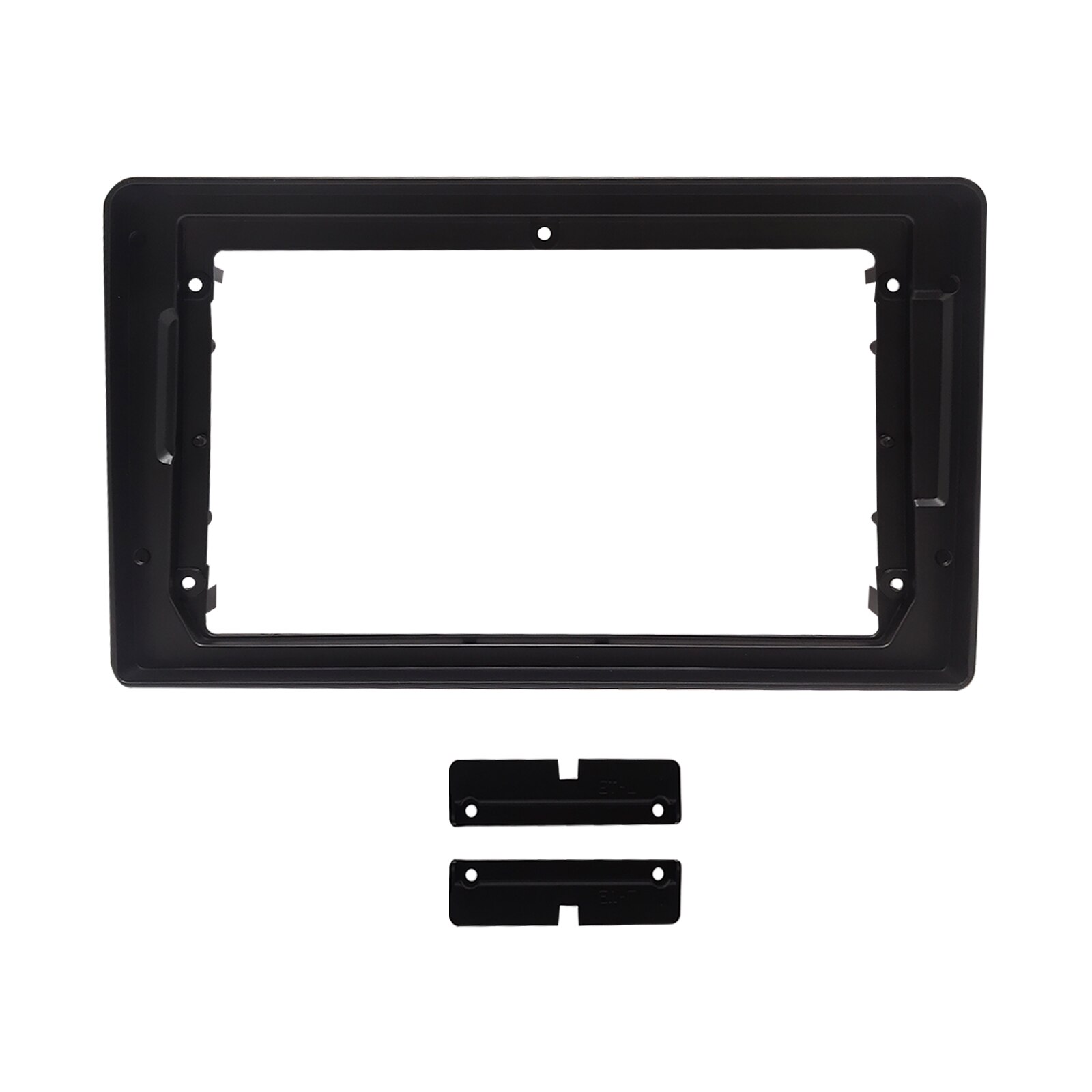 1DIN 2Din Car DVD Frame Audio Fitting Adaptor Dash Trim Kits Facia Panel 9 inch For Toyota Etios + Double Din Radio Player: only frames