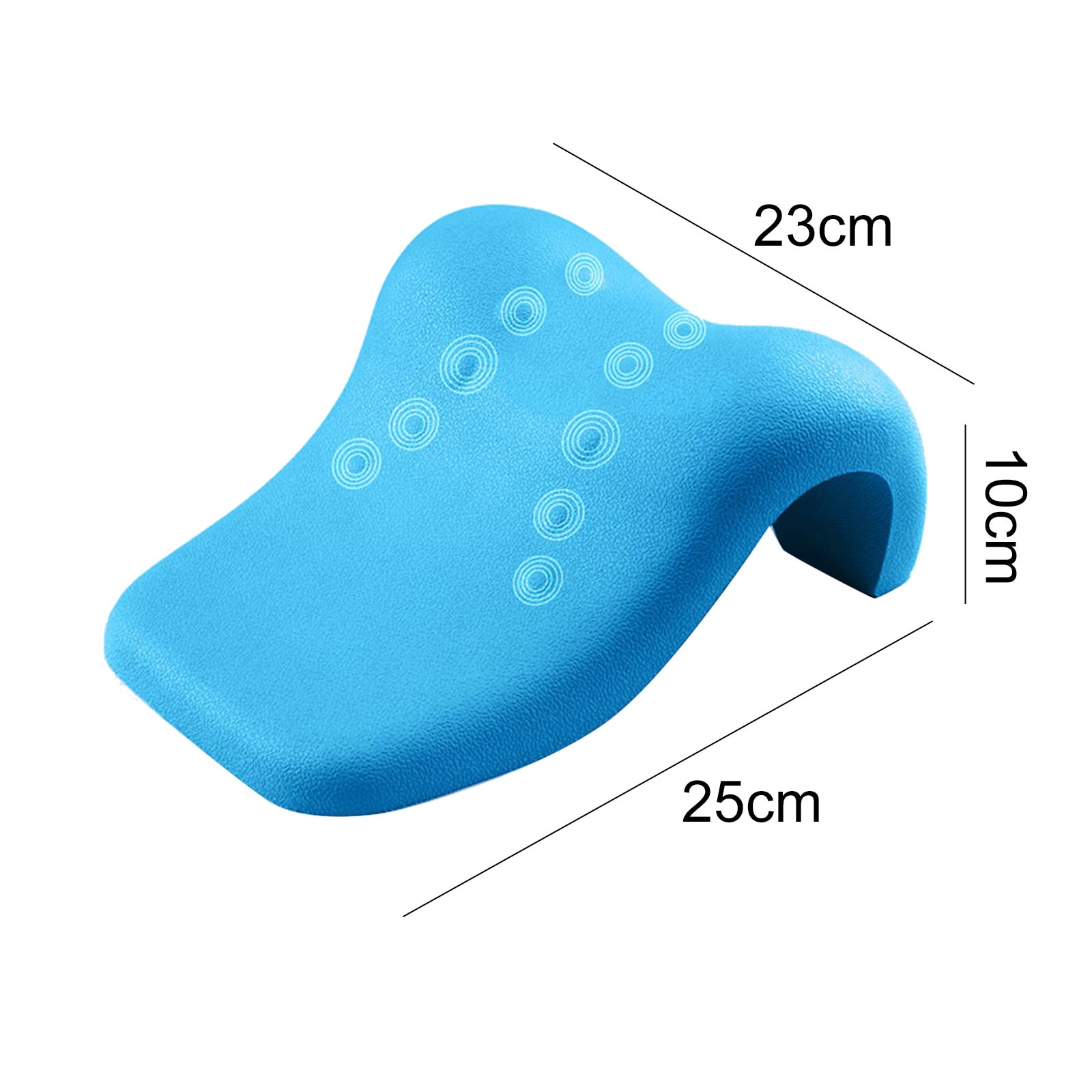 Almohada de masaje para alivio del dolor Cervical, dispositivo de tracción quiropráctica, relajante para el cuello y los hombros
