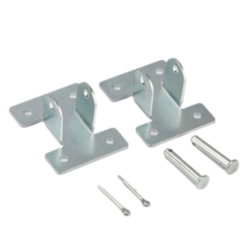 2 PCS Linear Actuator Bracket Metal Material Electric Push Rod Motor DC Reciprocating Motor Portable Mounting Bracke