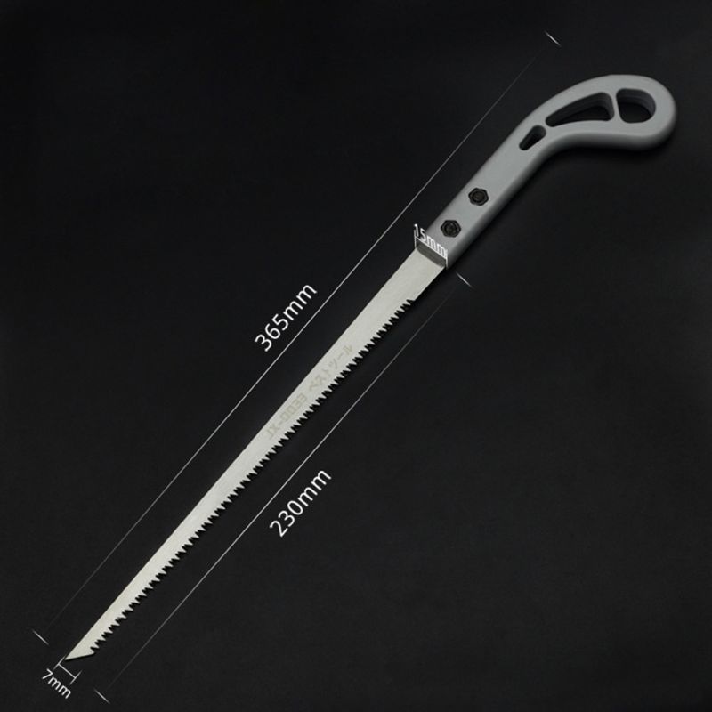 Heavy Duty Extra Long 9\" Blade Hand Saw for Tree Pruning Wood Camping Carpenter M0XD