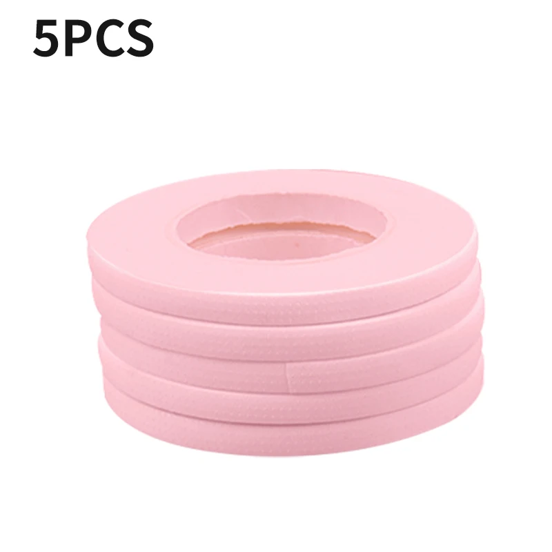Cinta de microporos para maquillaje de pestañas, suministros de extensión de pestañas, accesorios, cinta de microporos para cilios, 5/10 piezas: Castaño