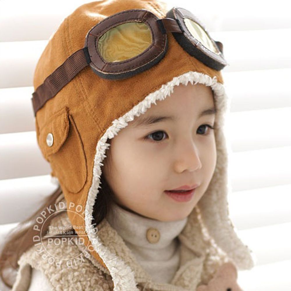 Baby Hoeden Winter Warm Pilot Caps Voor Jongens Dikker Fleece Aviator Hoed