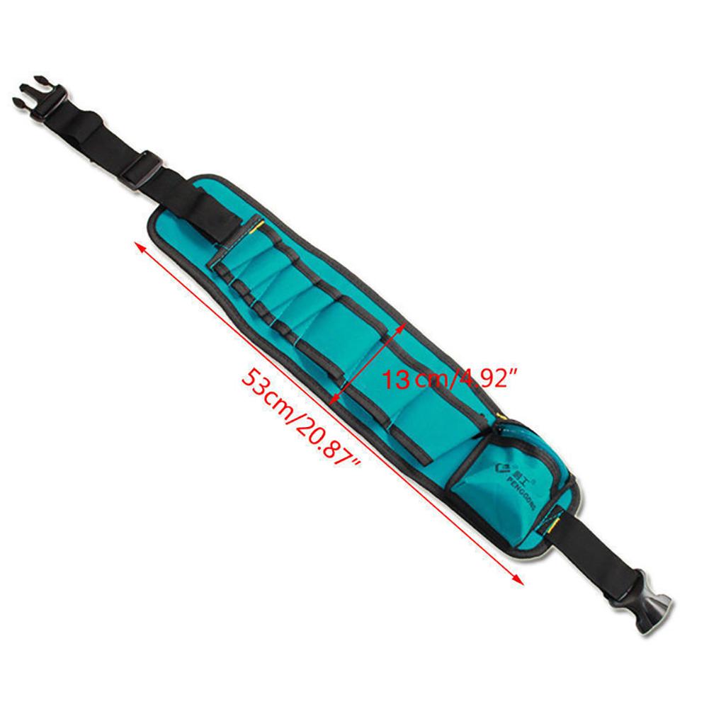 Multi-pocket Waist Tool Bag Utility Bag Electric Belt Bag For Maintenance Workers Electricians Installation Renovation Works
