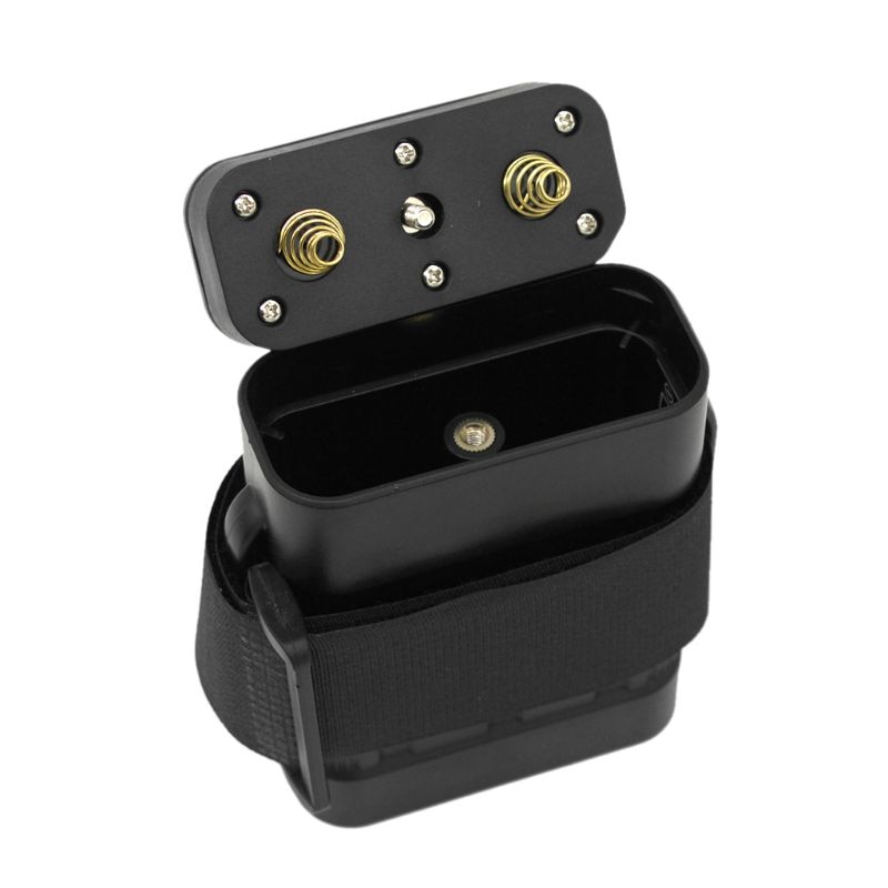 Portable Waterproof Battery Holder - 2x 26650 Battery Case for Bicycle Light External Power Storage