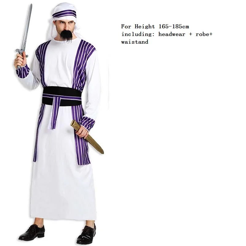 Weibliche männliche arabische Prinz Prinzessin Kleid Kostüm Erwachsene Familie Leistung Kostümich Party Kleid Rollenspiel Cosplay Halloween: Kamel