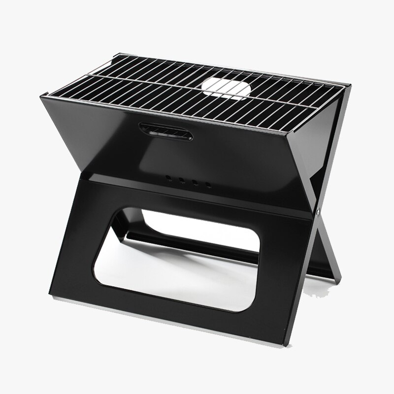 Haide®Barbacoa plegable en forma de X, jardín, acampada, estufa para hacer Parrilla, calentador o Churrasqueira, parrilla comercial, Kebab