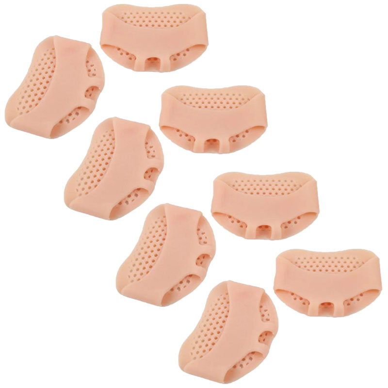 Silicone Metatarsal Pads Toe Separator Pain Relief Foot Pads Orthotics Foot Massage Insoles Forefoot Socks Foot Care Tool