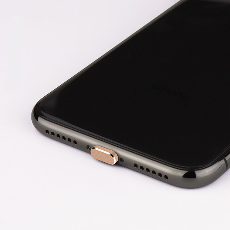 Metall damm hörlurar pluggar för iphone 8 7 6 5s förhindra damm plugg för iphone 7 plus 8 plus tillbehör förhindrar start