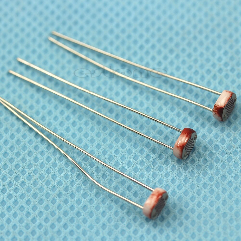 20 st fotoresistor  gl5528 ldr motstånd foto ljusberoende ljussensor 40je