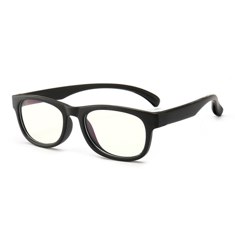 Børn briller beskyttelsesbriller  tr90 briller ramme briller børn  uv400 beskyttelse anti bue-ray briller til børn drenge piger: B