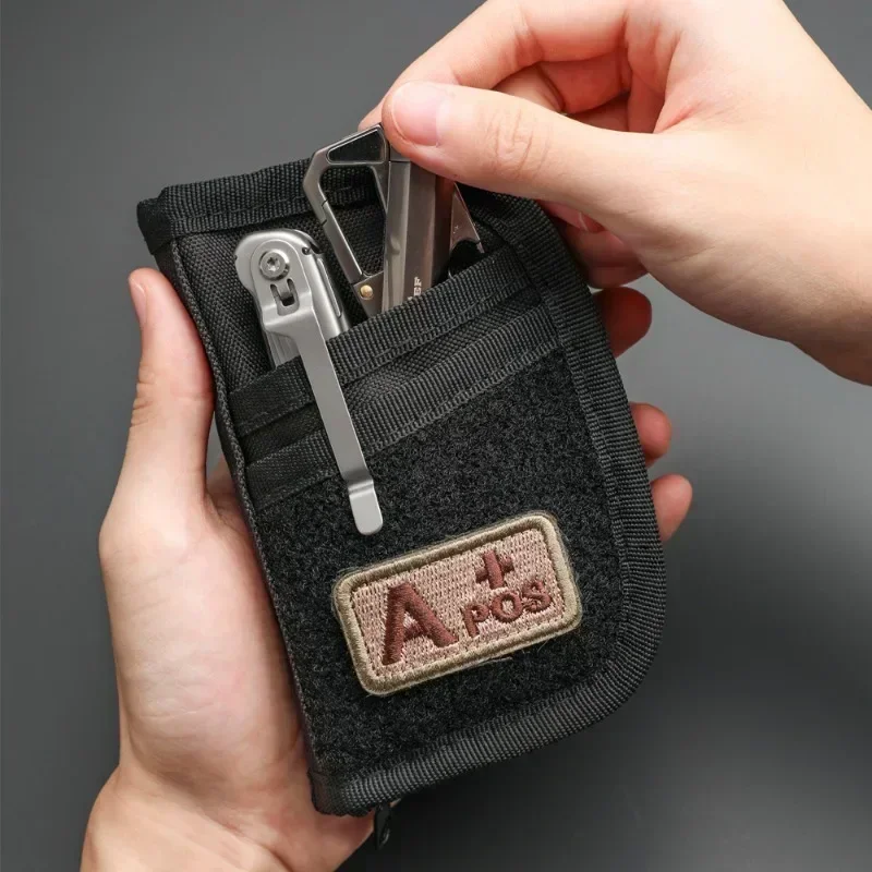 Outdoor Kit Handbagage Kaarttas Portemonnee Multifunctionele EDC Gereedschap Opbergtas Mini Draagbare Dagelijkse Tas
