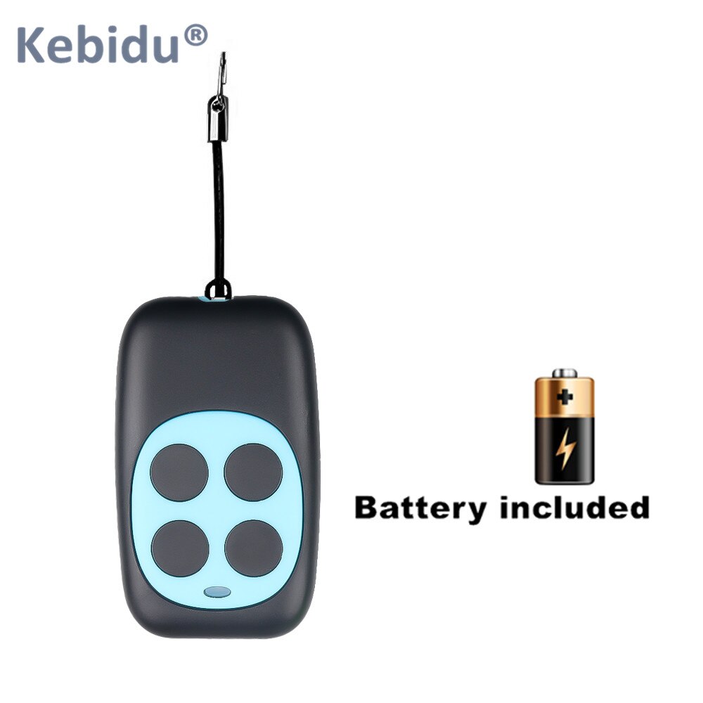 KEBIDU – télécommande sans fil 433.92Mhz, 4 boutons de clonage pour porte de Garage, ouvre-duplicateur de clé automatique