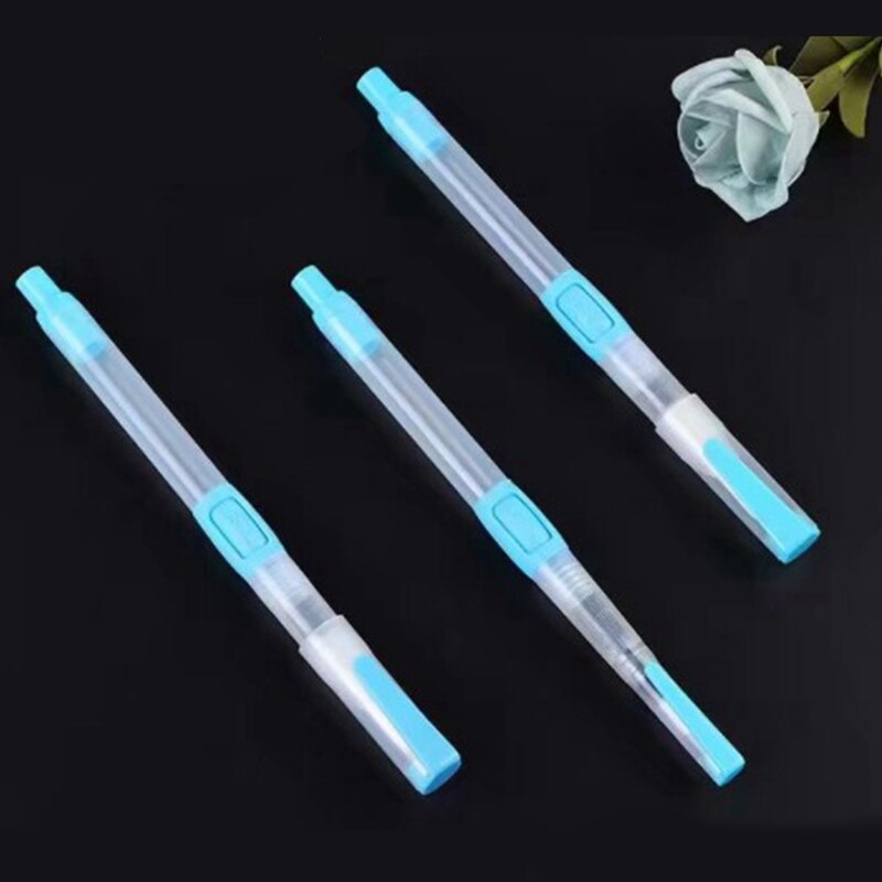 6Pcs Water Brush Water Paint Brush Large Capacity Soft Watercolor Painting Brush for Beginner Drawing Art Supplies