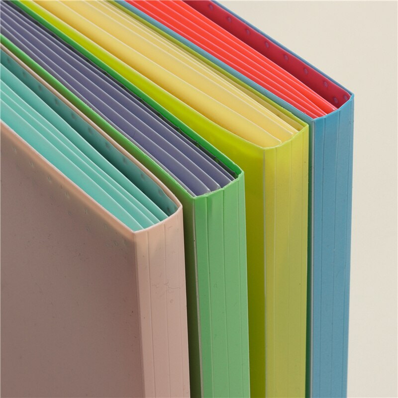 A4 Kawaii Smile Waterproof A4 File Folder 5 Layers Bags Expanding Wallet Bill Folders For Documents Carpeta