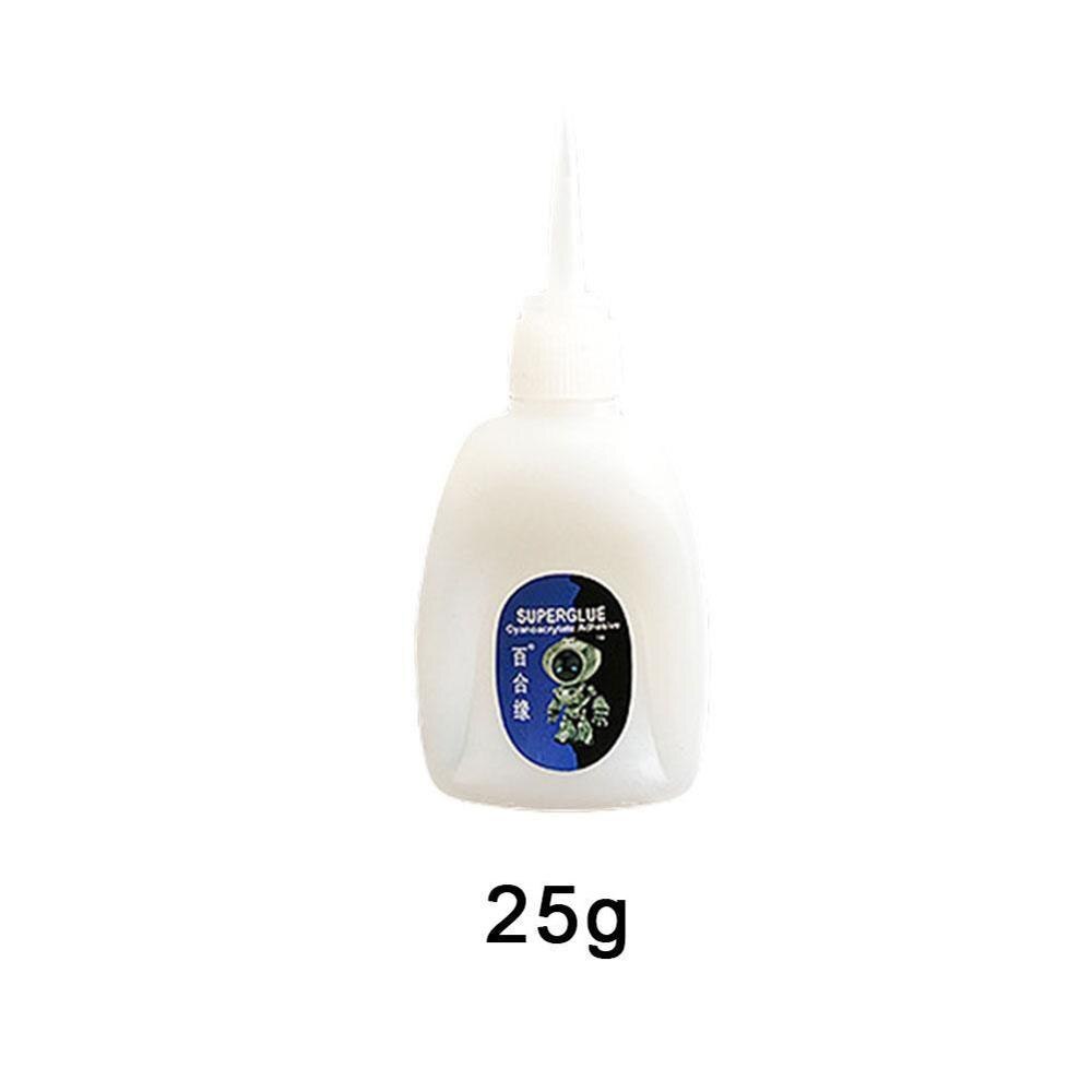 Colle forte 502, 25/30/50/70g, adhésif multifonctionnel à séchage rapide pour l'école et le bureau, fournitures de papeterie en plastique, verre et métal: 25