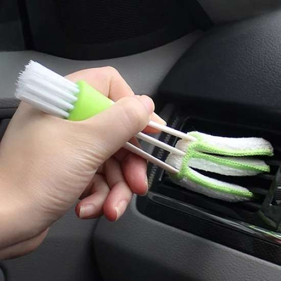 Window Cleaning Brush Air Conditioner Duster Cleaner With Washable Venetian Blind Blade Cleaning Cloth Groove Window Cleaner: G for car