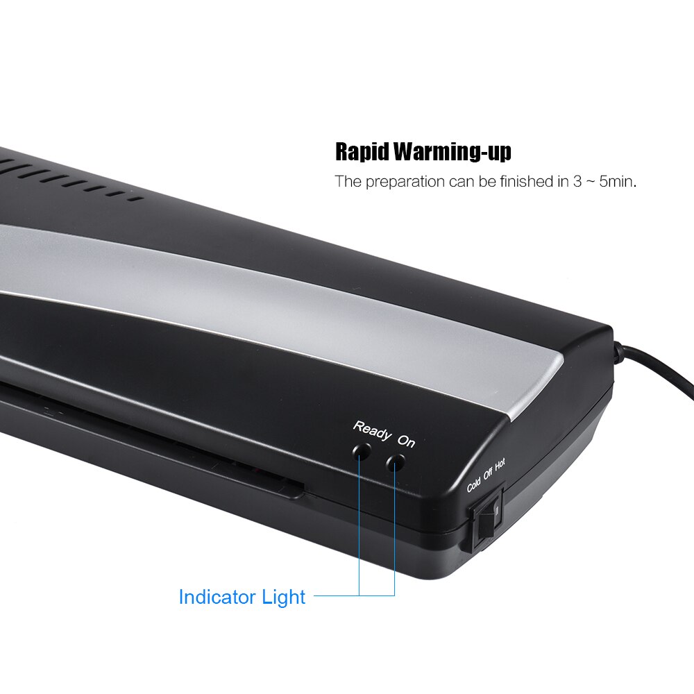 Aibecy A4 Laminator &Cold A4 Photo Laminator plastificadora Laminating Machine Roll Thermal Laminating Machine