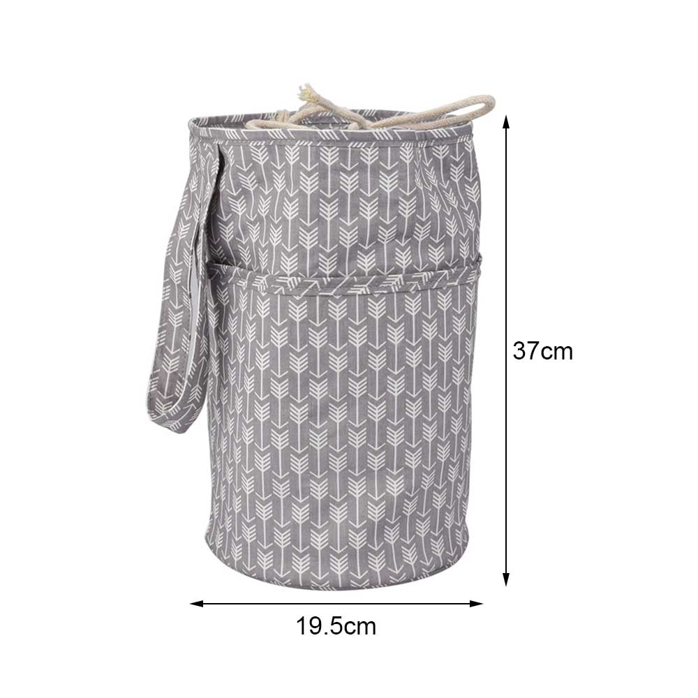 2 Sizes Portable Knitting Bag Yarn Storage Craft Tote Wool Crochet Needles Organizer