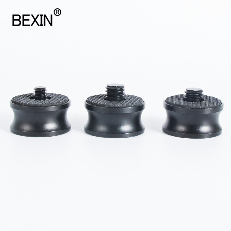 BEXIN ZH01/02 aluminium camera conversie schroef adapter quick release schroef mount voor camera tripod ball head monopod