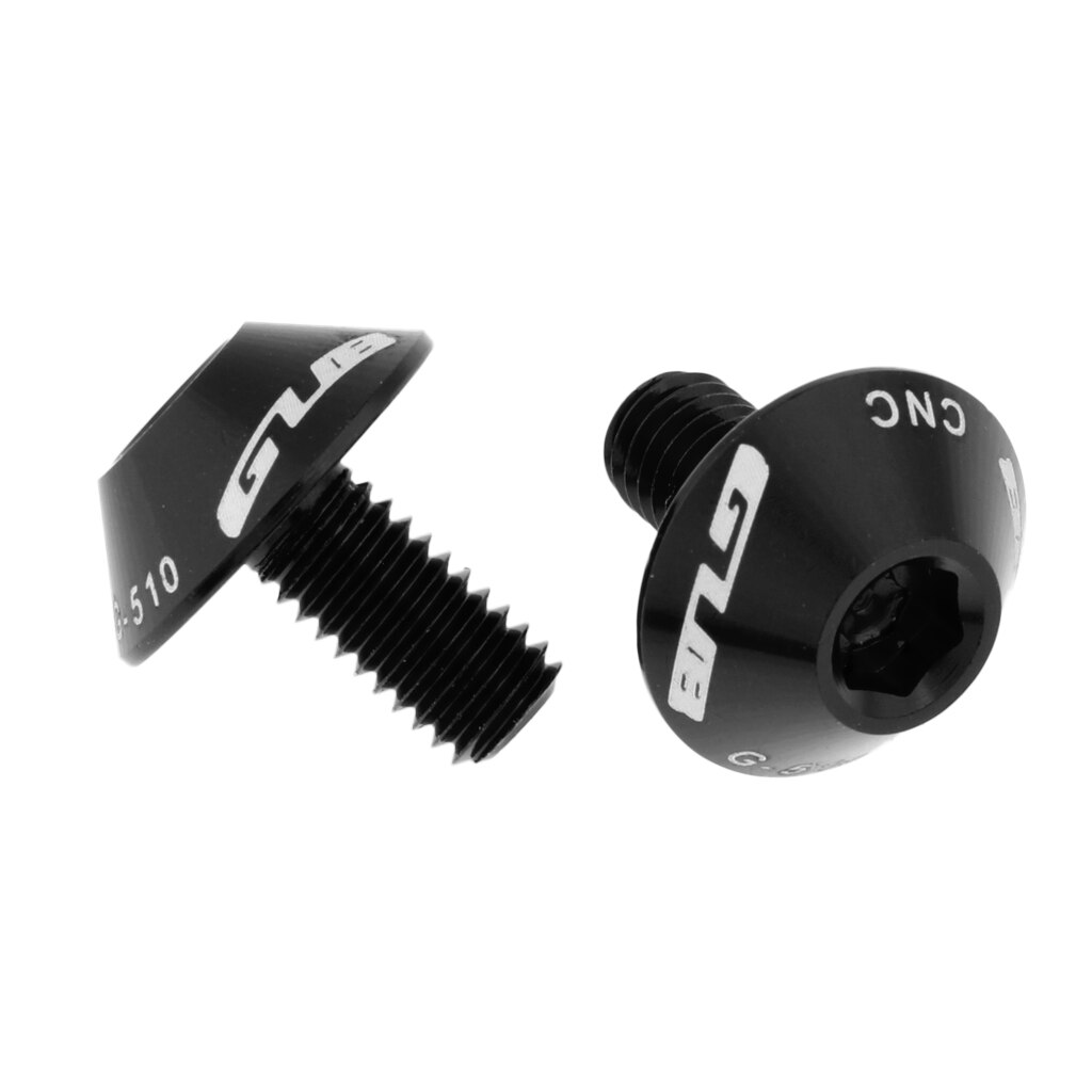 2 Pieces Bike Water Bottle Cage Holder Bolt Threaded Screws