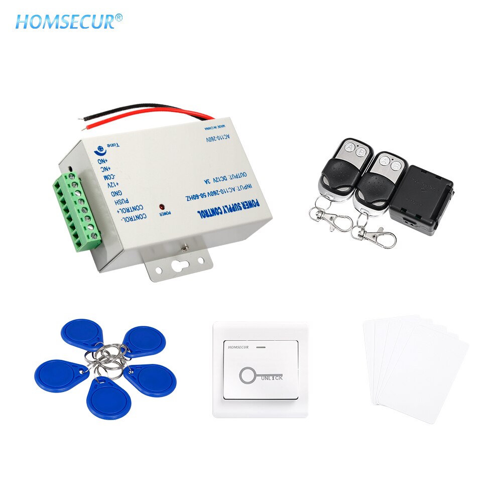 HOMSECUR IP67 Fully-potted Waterproof Door Access Control System IC Keypad 13.56MHz with Fingerprint Access+Wiegand 26 Output: DIY-Accessories 1