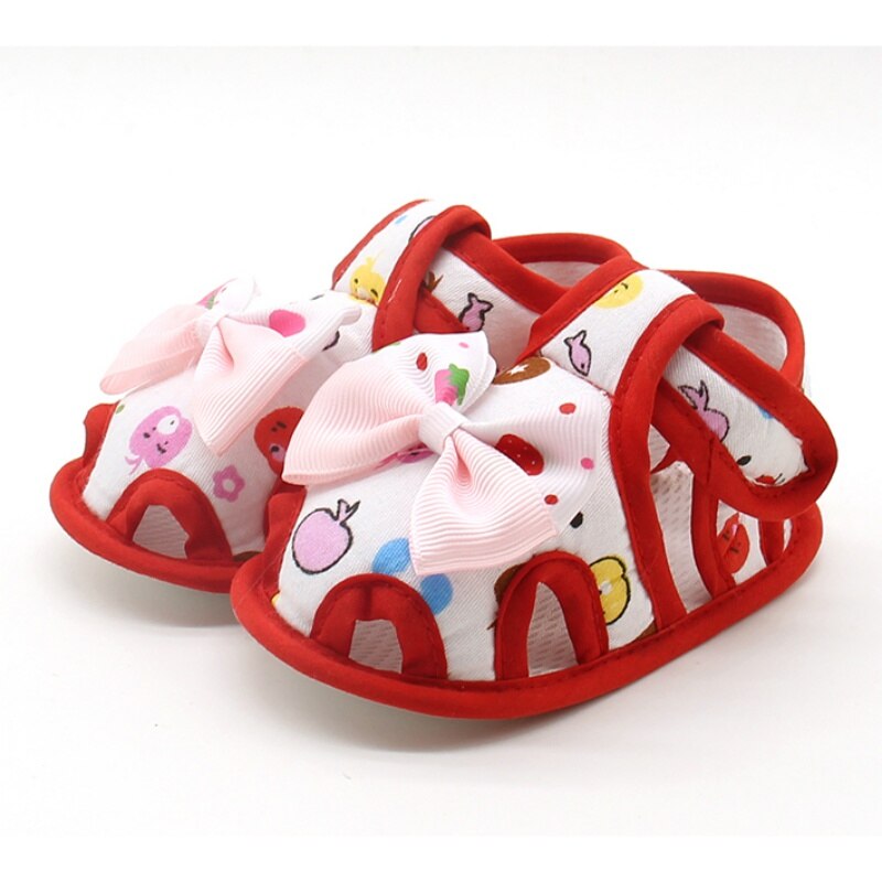 Meisjessandalen zomer casual peuter baby meisjessandalen zomer kinderen strandsandalen strik schoenen: Bruin / 12-18m