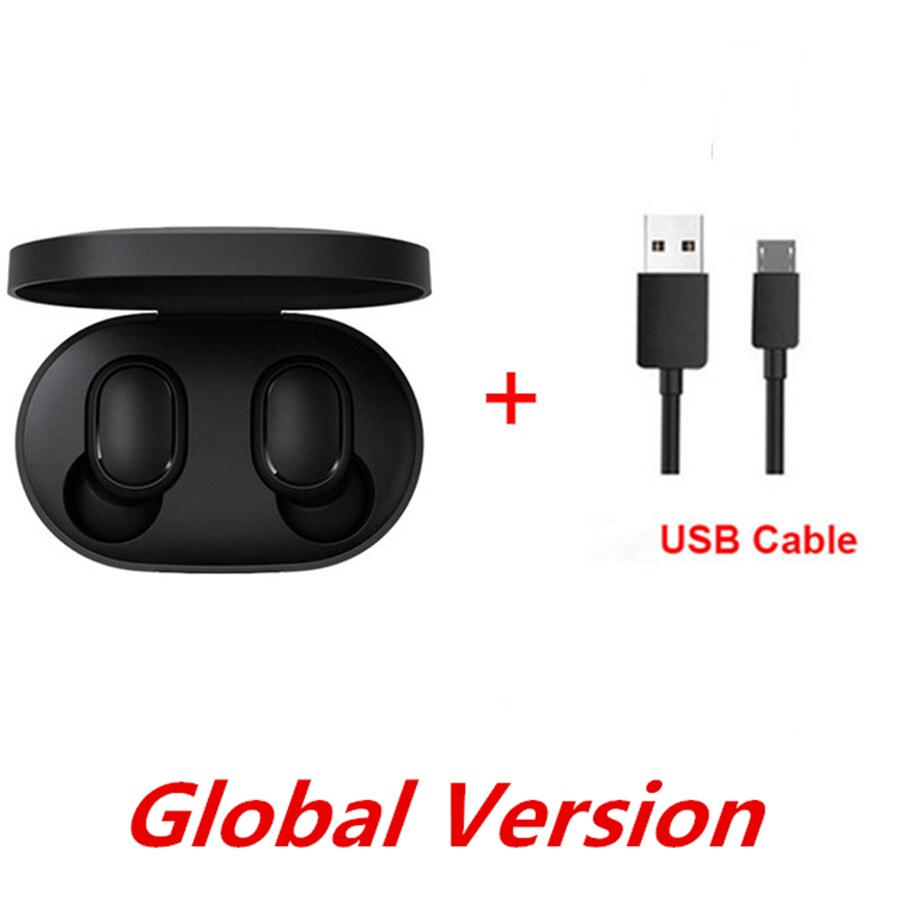 Original Xiaomi Redmi Airdots S TWS Bluetooth 5,0 Drahtlose Kopfhörer Stereo bass Ohrhörer Sport Headset Für IOS Android Telefon: Global version B