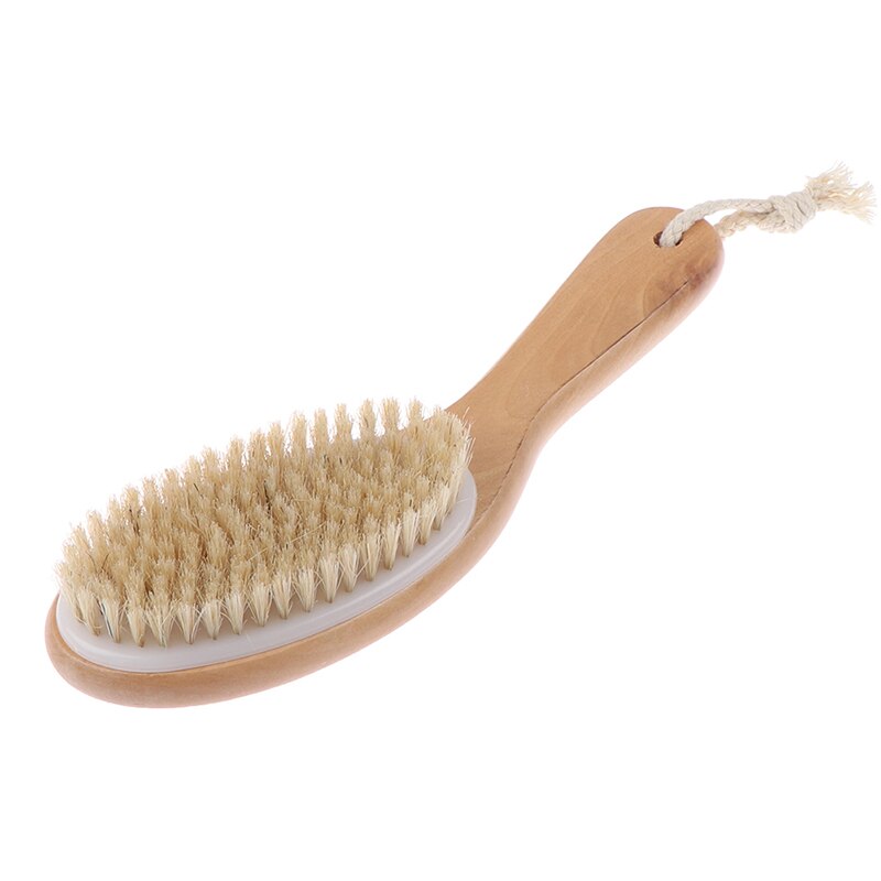 1 Pc 257cm Body Natural Bristle Exfoliation Brush Massager Bath Shower Scrubber Cleaner Grandado