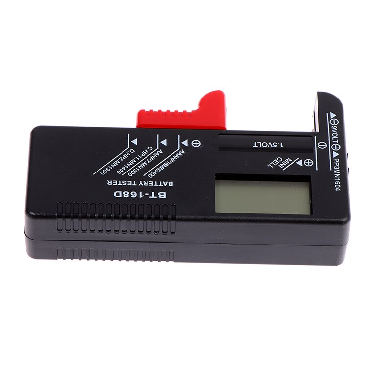 BT-168 PRO Digital Lithium Battery Capacity Tester Checkered Load Analyzer Display Check AAA AA Button Cell Universal Test