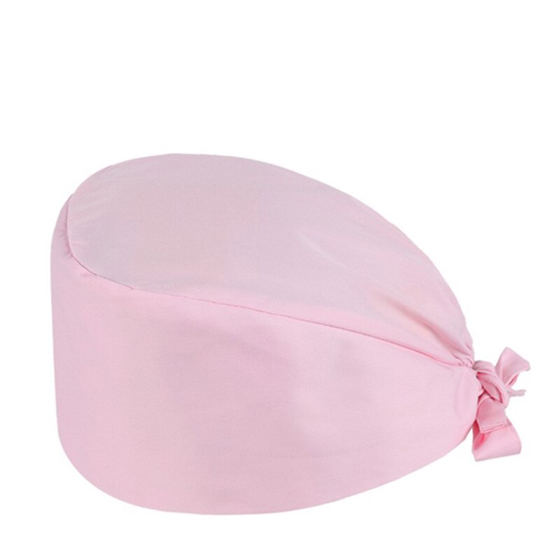 Casquettes solors en coton uni, chapeau de , respirant et ajustable pour hommes et femmes, chapeau de gommage pour laboratoire de beauté, animalerie: Rose