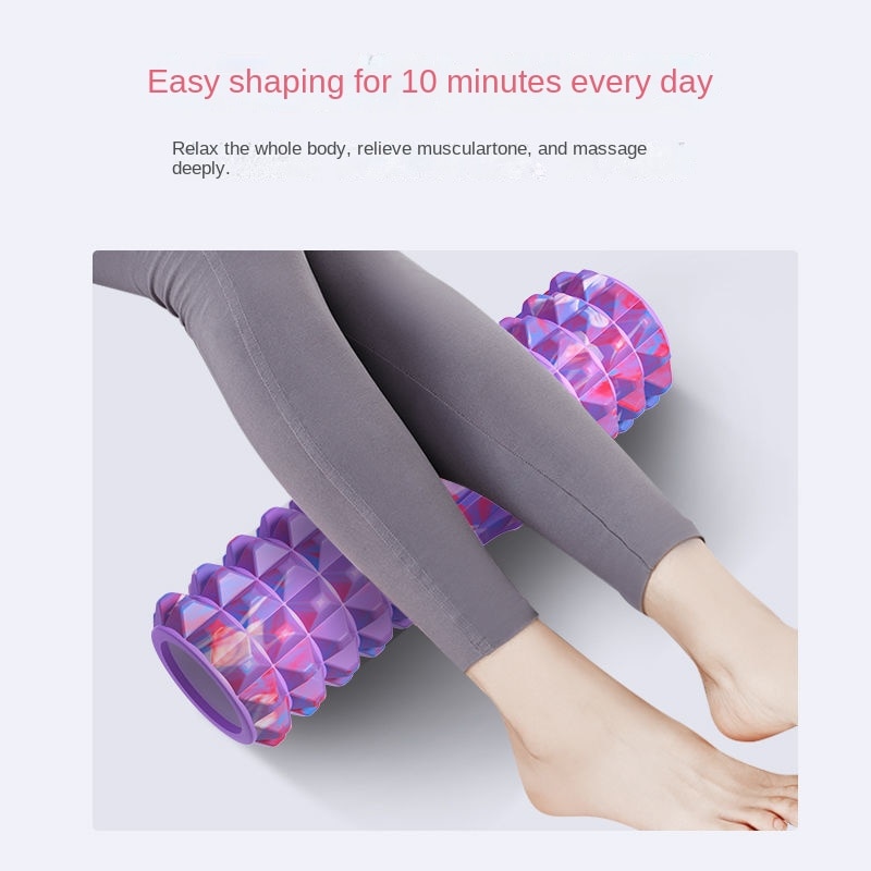 Yoga Column Gym Fitness Foam Roller Pilates Yoga Exercise Back Muscle Massage Roller Soft Yoga Block Muscle roller