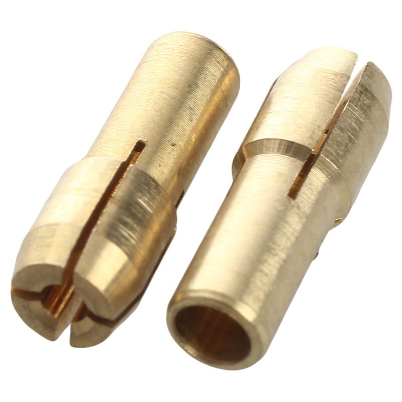 10 pièces Mini perceuse laiton pince mandrin pour outil rotatif 0.5-3.2mm