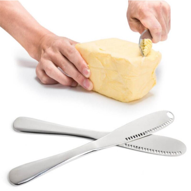 Cortador de mantequilla de acero inoxidable, esparcidor de queso, utensilio, herramienta para cortar crema, cúter de mantequilla, utensilios de cocina,