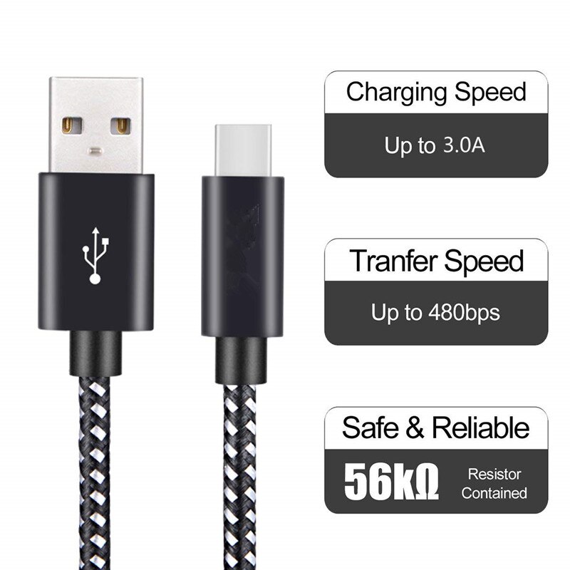 Cable de datos Usb para Huawei P Smart P20 Pro, P10, P9, P8 Lite, Y5, Y6, Y7, , , Honor 7, 8, 9 Lite, Cargador rápido, honor 8x, 8c