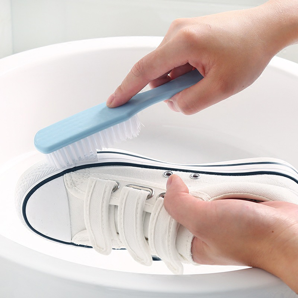 Dobbelt finish børste rengøringsmiddel rengøring hvide sko renere hjemmesko kit rengøringsbørste multifunktionelt badeværelse værktøj kichen