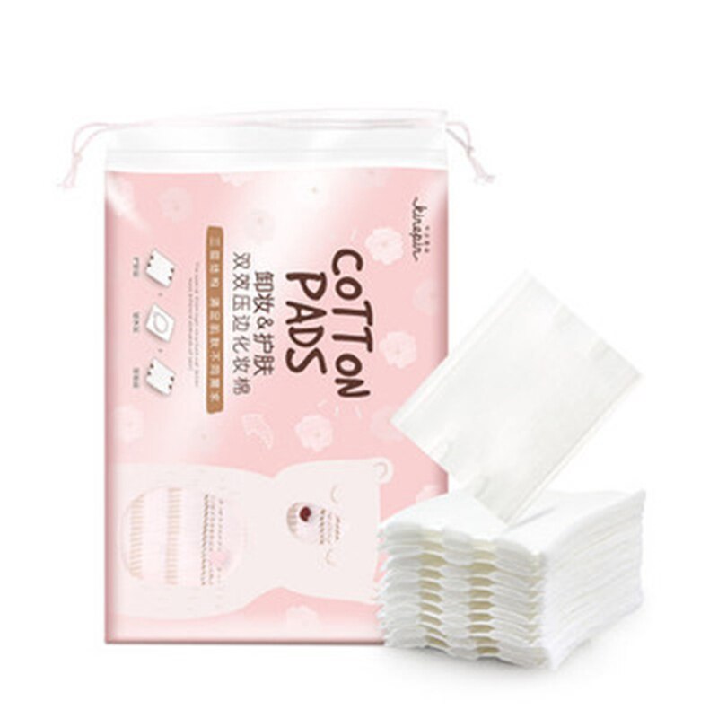 Double Side Makeup Cotton Pads Sealed Cotton Puff Nail Art Travel Package Cosmetic Remove Cotton Pads