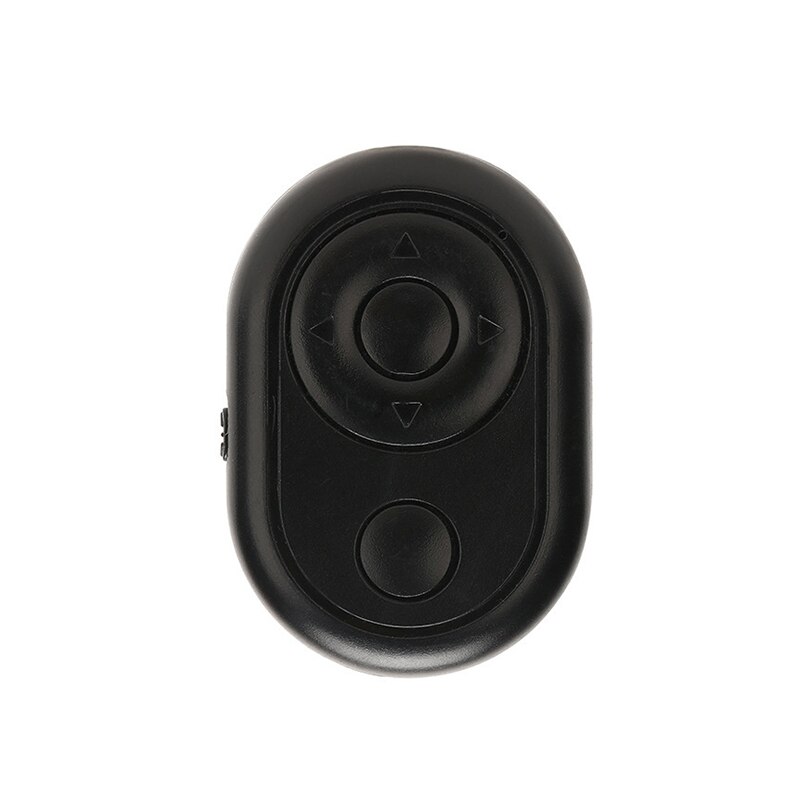 Wireless Bluetooth Remote Control Camera Shutter for Selfie Recording Video Camera Release for iphone Android Smartphone: Black