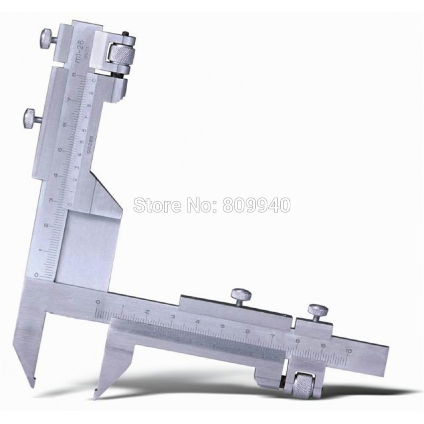 M1-26 gear tooth caliper toothed wheel measure precision vernier caliper gauge paquimetro pie de rey