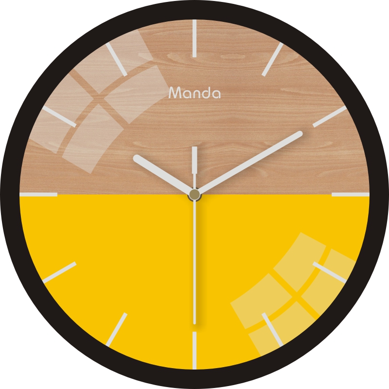 Reloj mural luminoso con números, luces LED nocturnas silenciosas, brillantes y decorativos, Relojes de pared de moderno y decoración para el hogar y la sala de estar: B