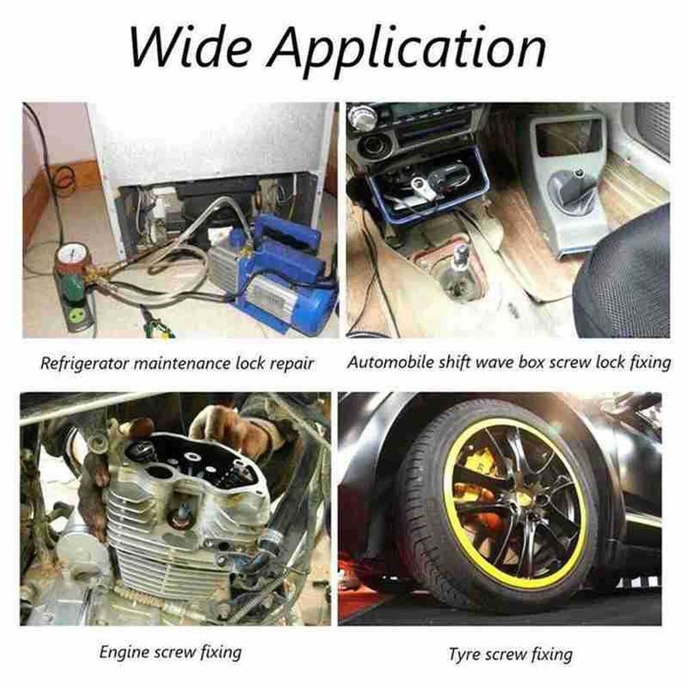 1pc 10g Screw Glue Thread Locking Agent Removable Thread Locker Anaerobic Adhesive Glue Oil Resistance Fast Curing for Threads