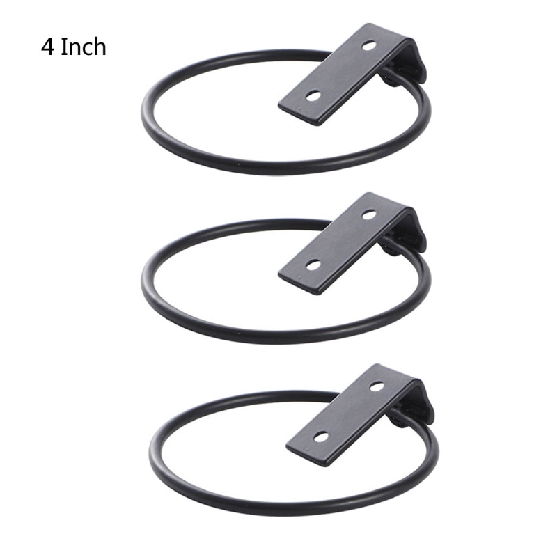 3 pakke planteholder ring urtepotteholder ring vægmonterede vægplanter kroge  m2ef