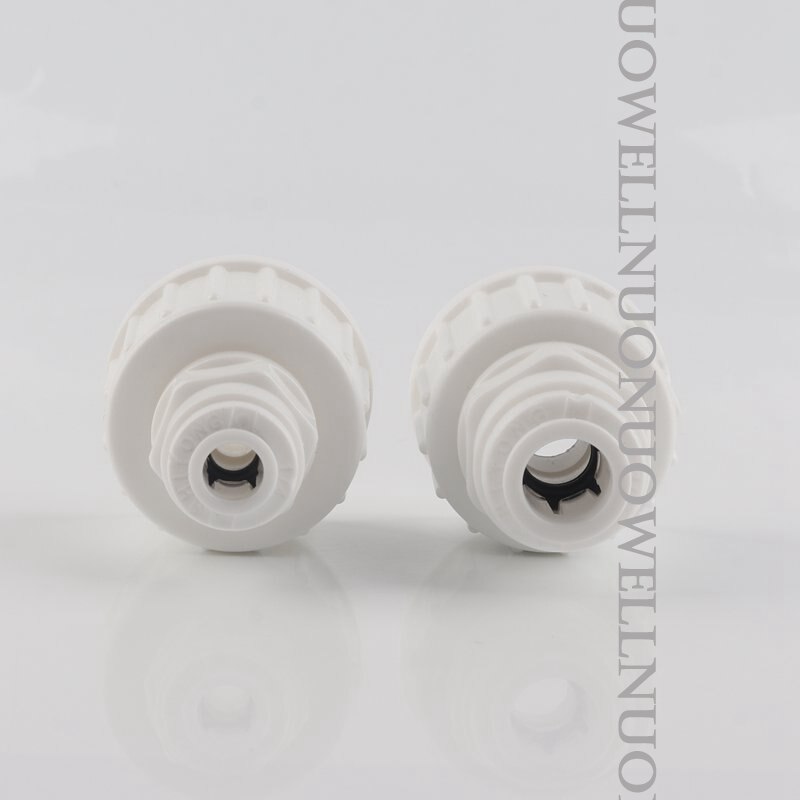 10Pcs 1/4 ''3/8'' Pe Pijp Connector 3/8 ''Female Draad Omgekeerde Osmose Ro Water System Fitting Tuin Irrigatie buis Connectors