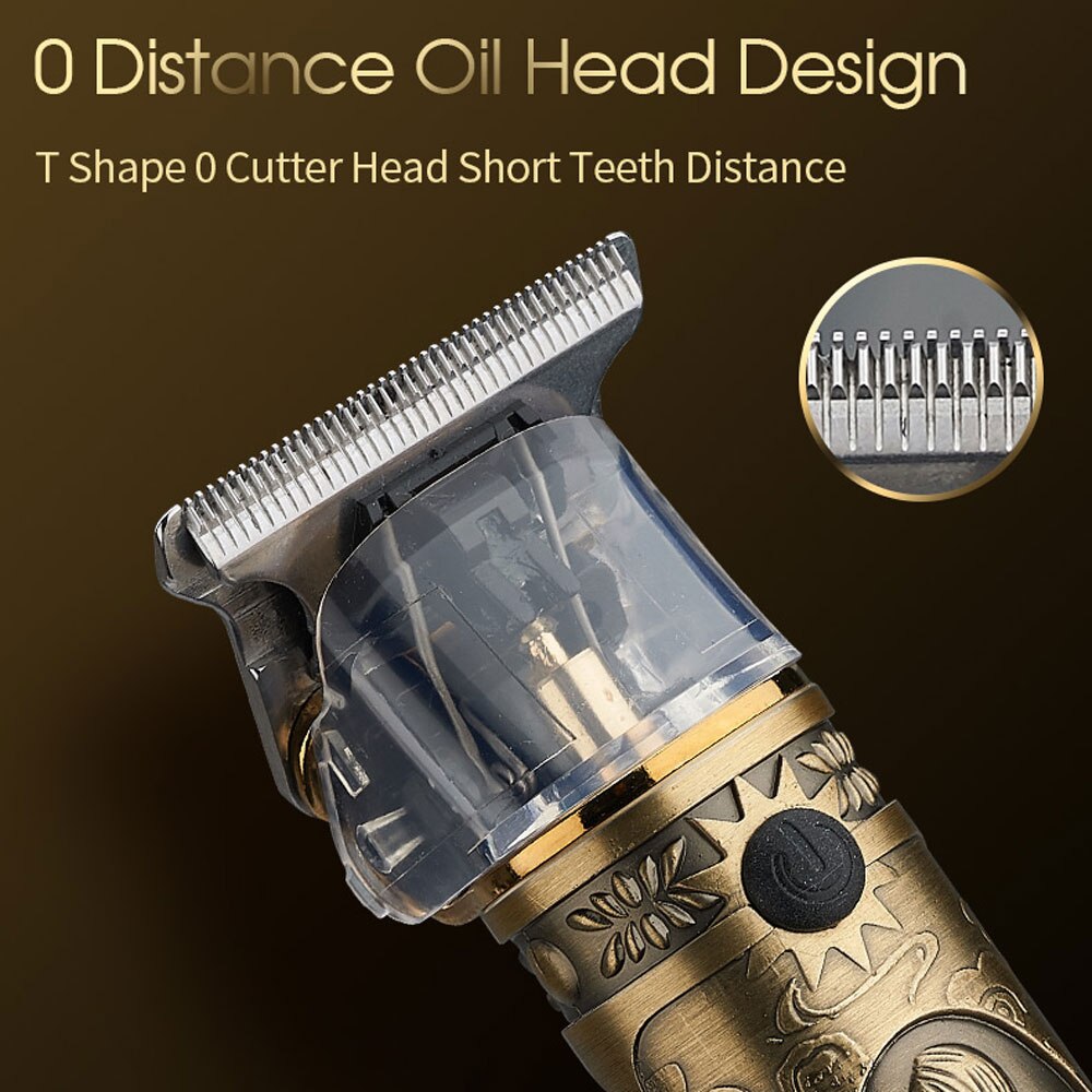 Electric Hair Clipper Rechargeable Beard Shaver Portable Hair Trimmer Cordless Men Hair Cutting Machine